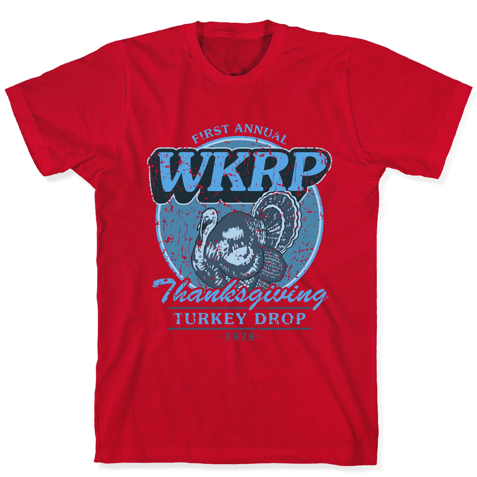 WKRP Turkey Drop T-Shirt