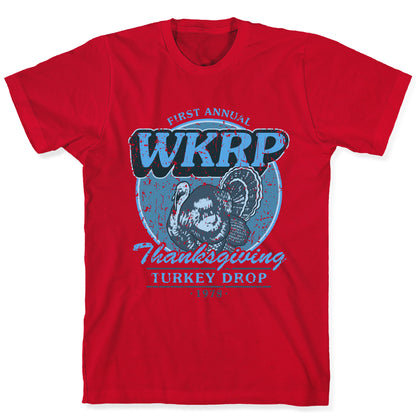 WKRP Turkey Drop T-Shirt