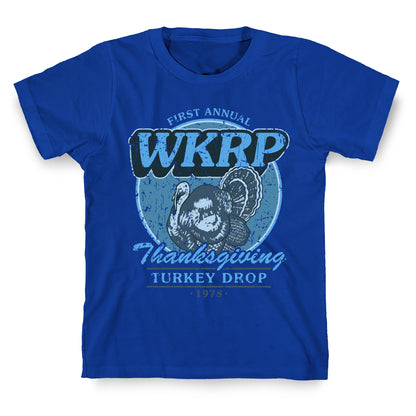 WKRP Turkey Drop T-Shirt
