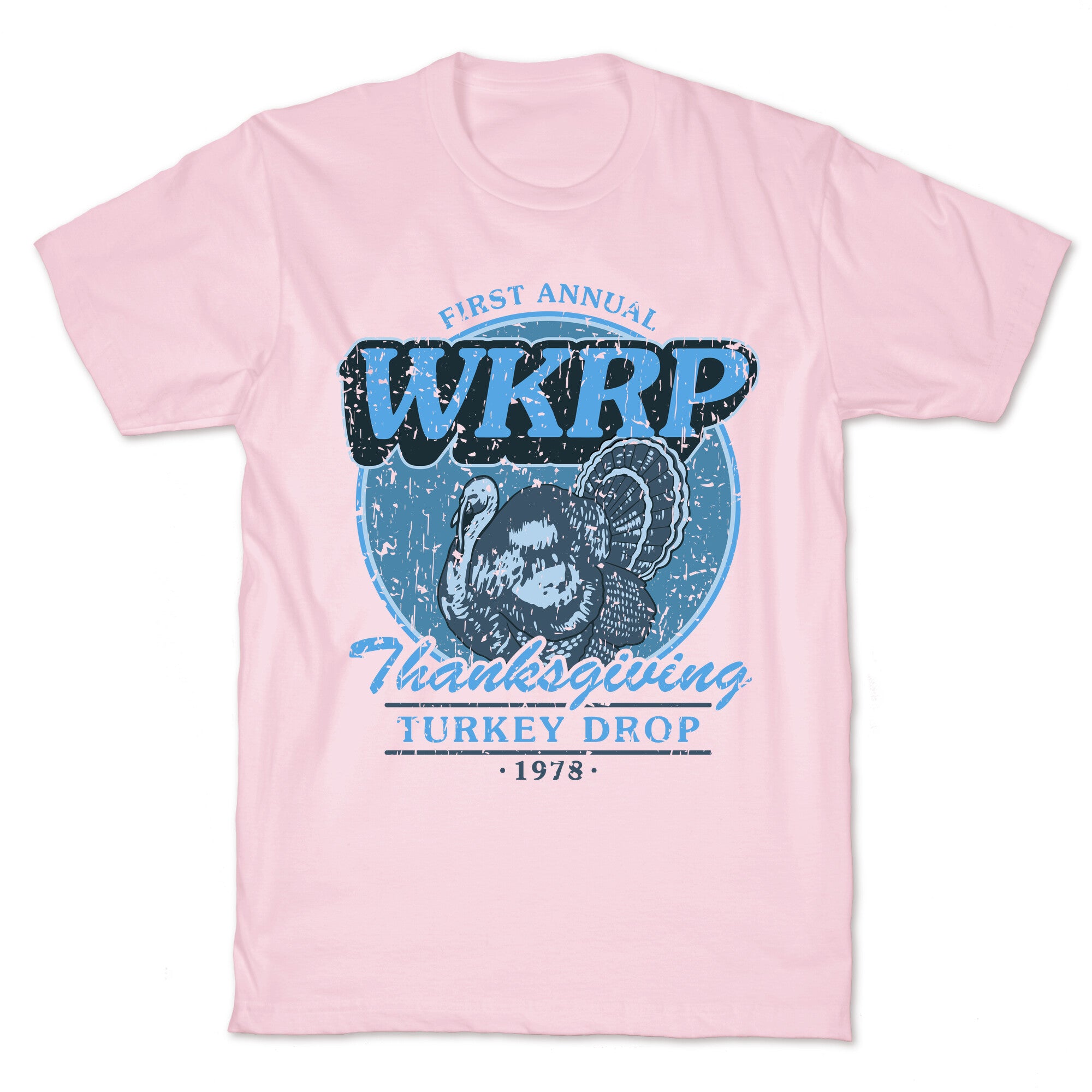 WKRP Turkey Drop T-Shirt