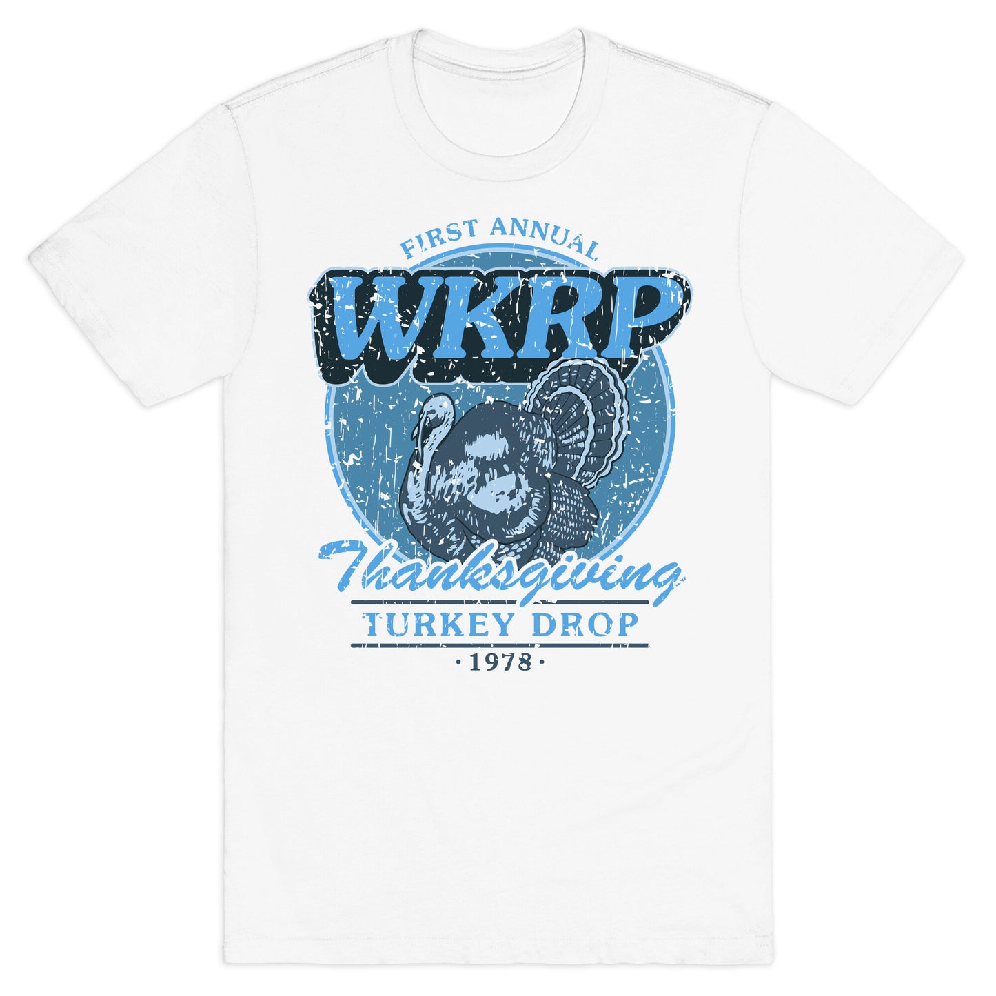 WKRP Turkey Drop T-Shirt