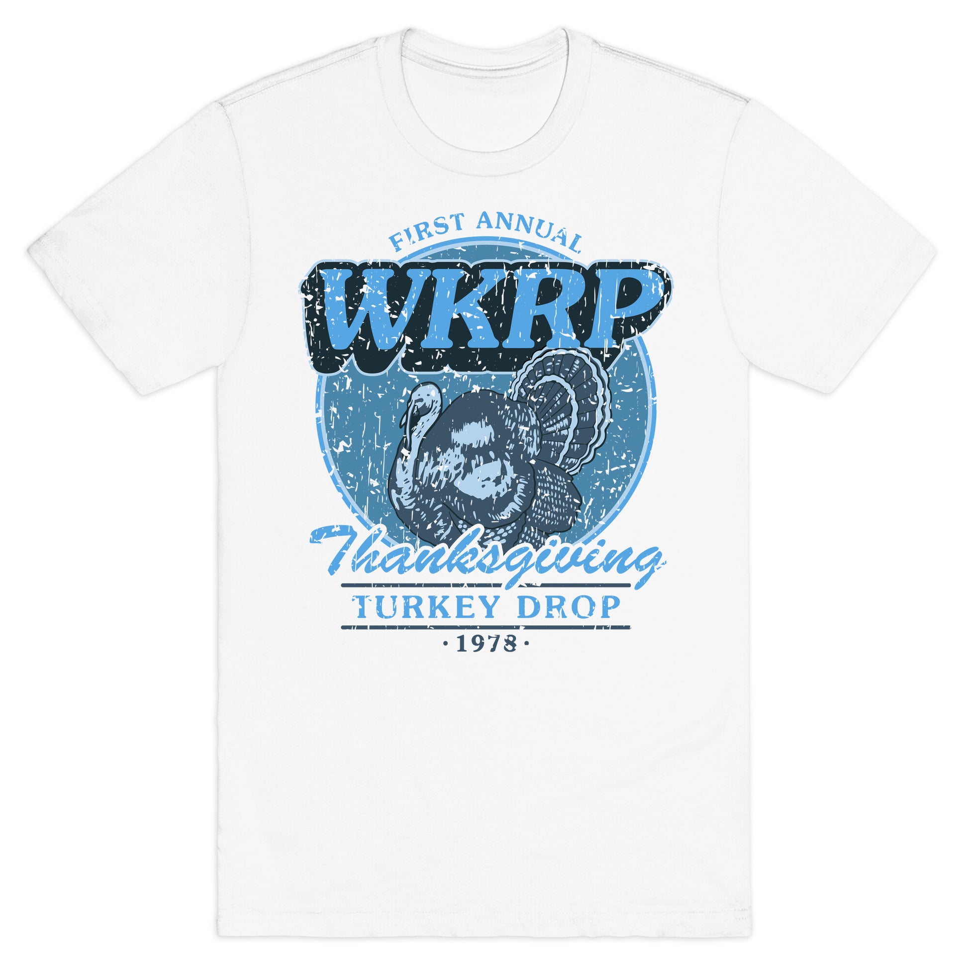 WKRP Turkey Drop T-Shirt