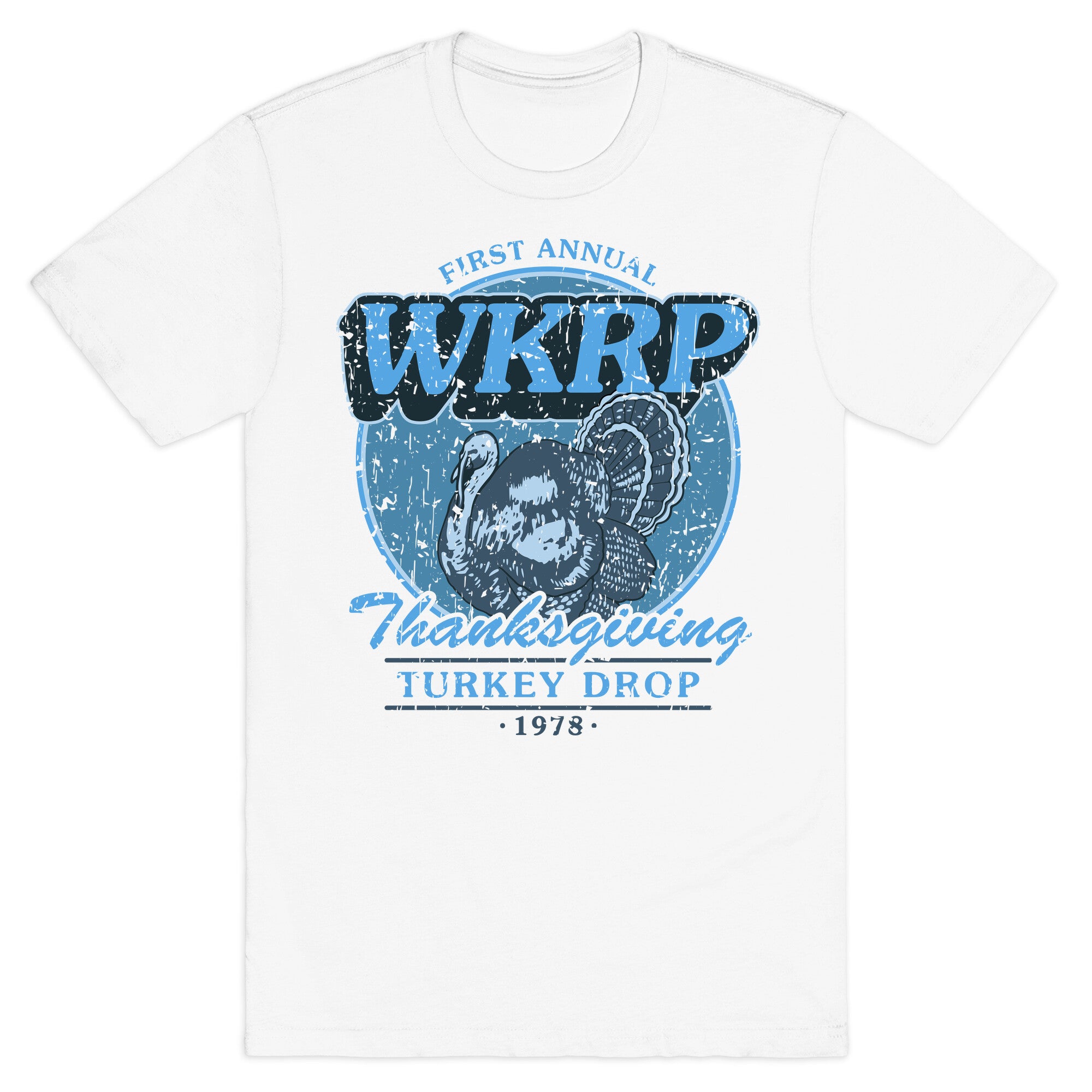 WKRP Turkey Drop T-Shirt