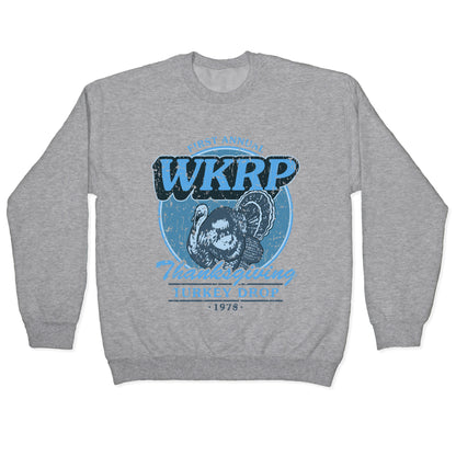 WKRP Turkey Drop Crewneck Sweatshirt