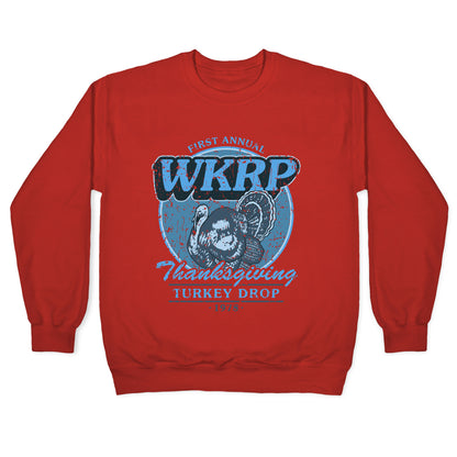 WKRP Turkey Drop Crewneck Sweatshirt