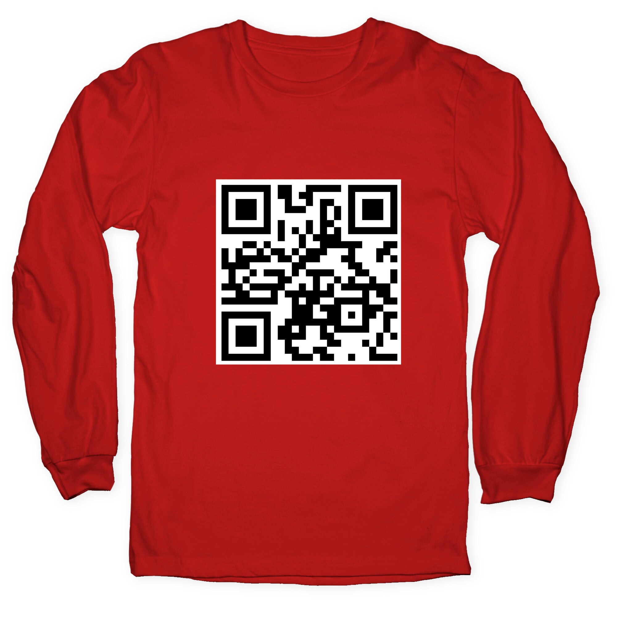 QR Code Longsleeve Tee