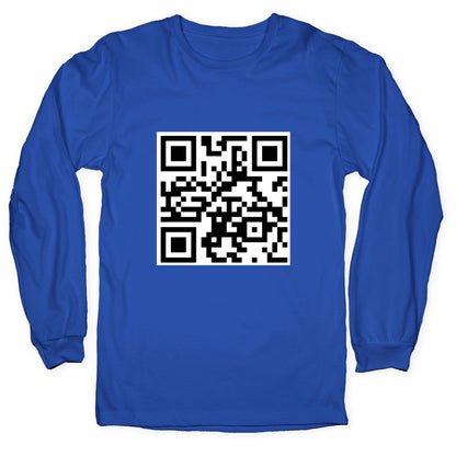 QR Code Longsleeve Tee