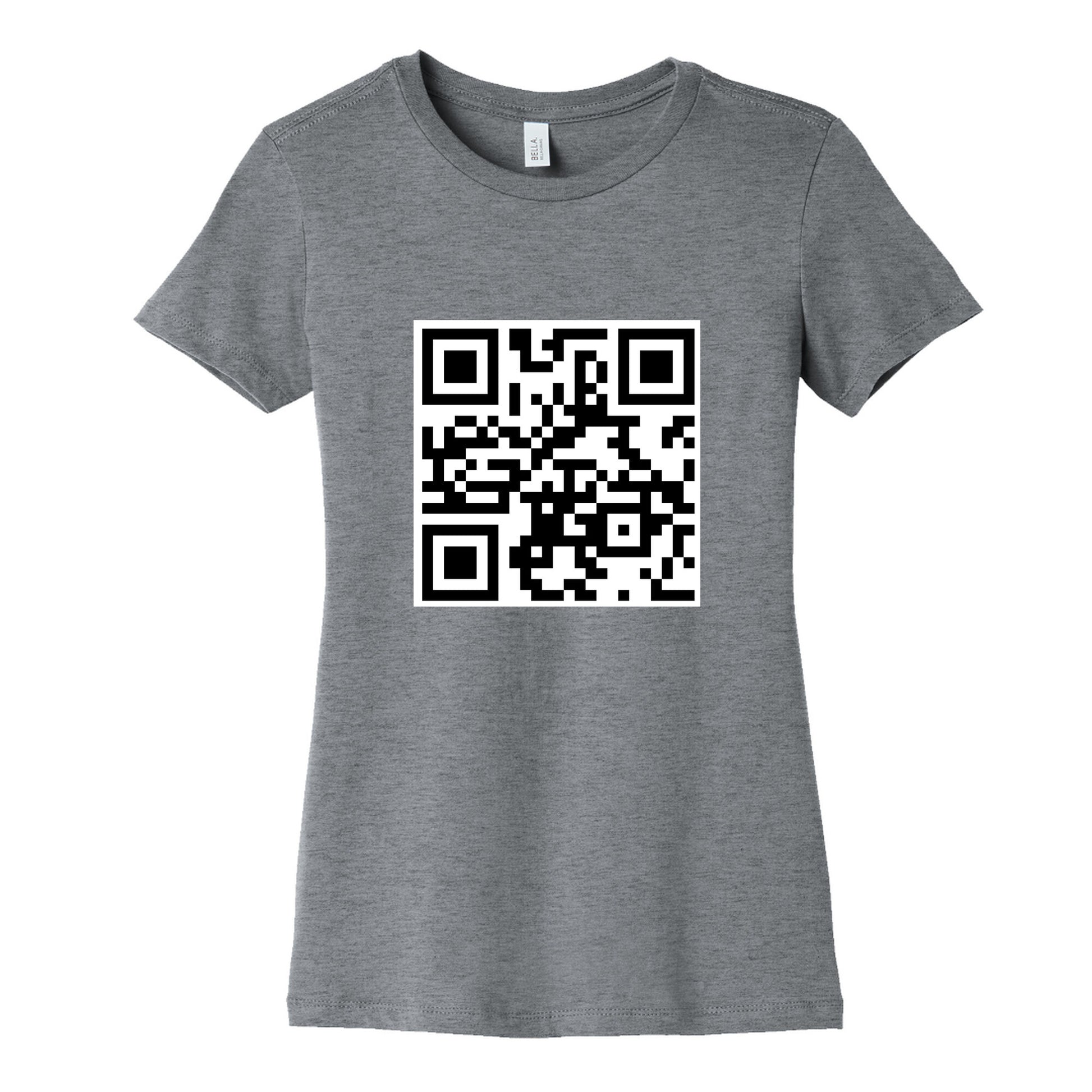 QR Code Womens Cotton Tee