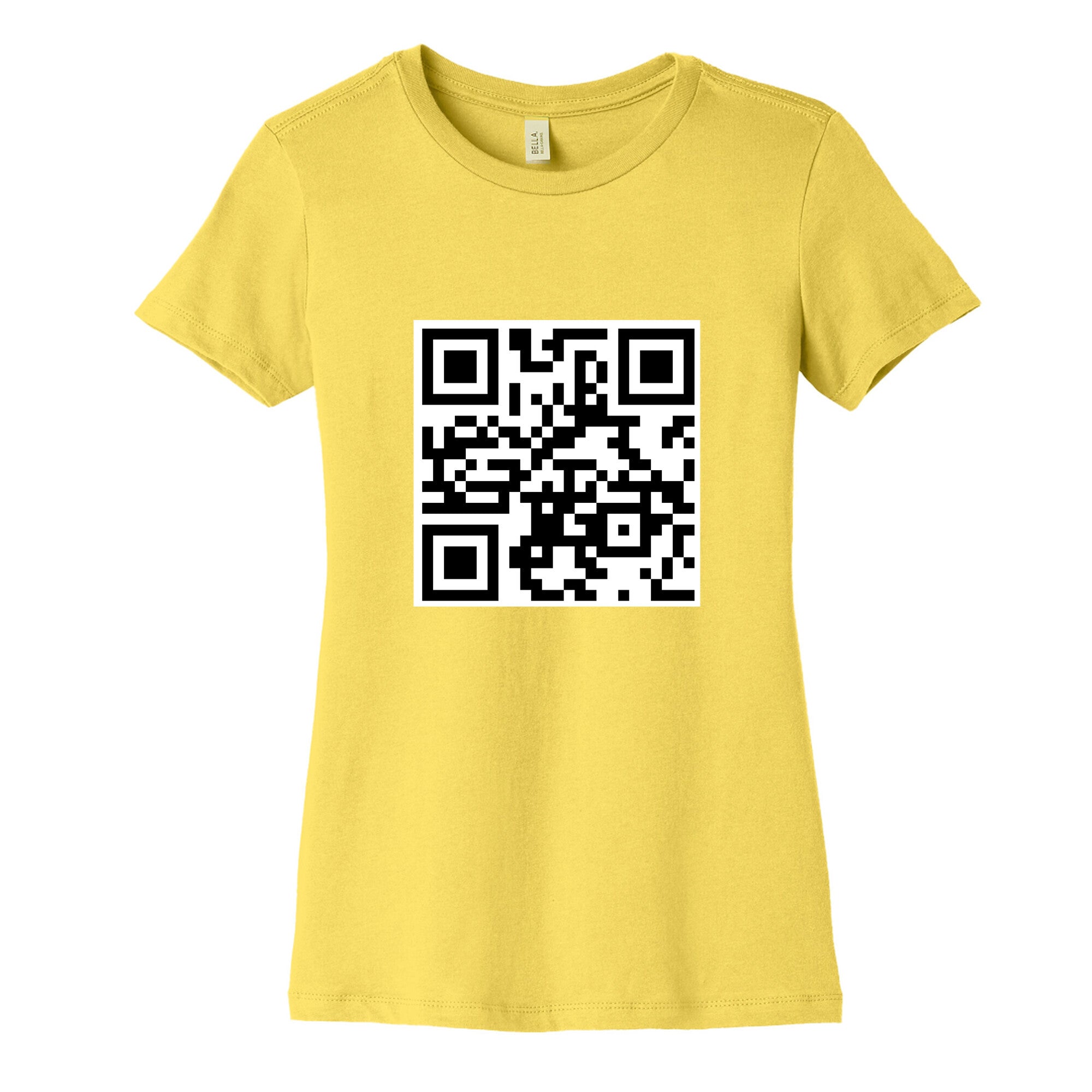QR Code Womens Cotton Tee