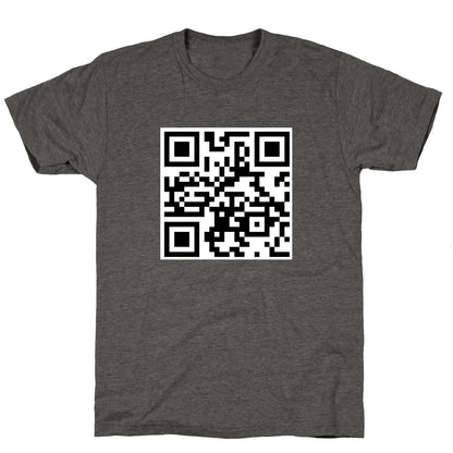 QR Code Unisex Triblend Tee