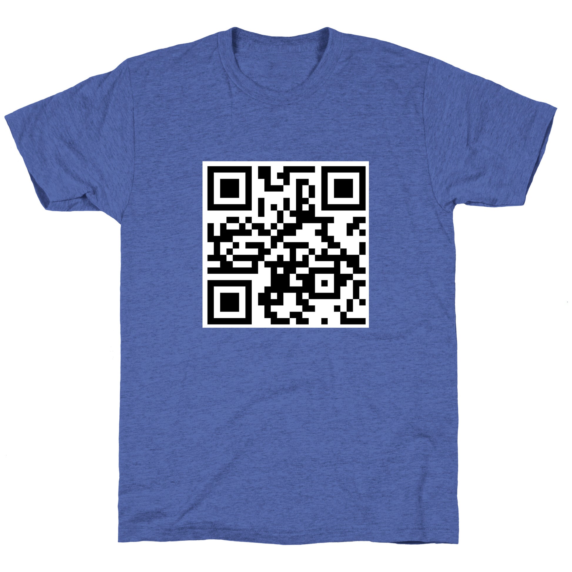 QR Code Unisex Triblend Tee