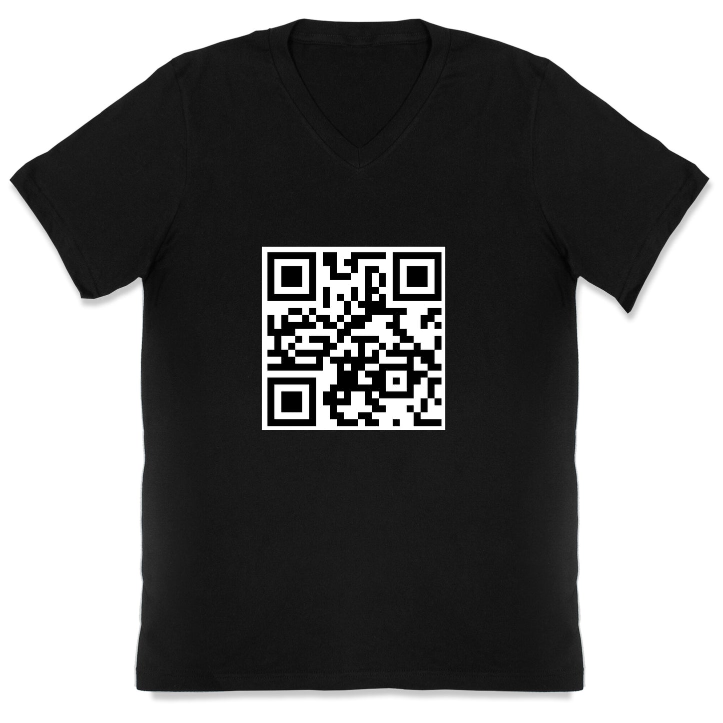 QR Code V-Neck