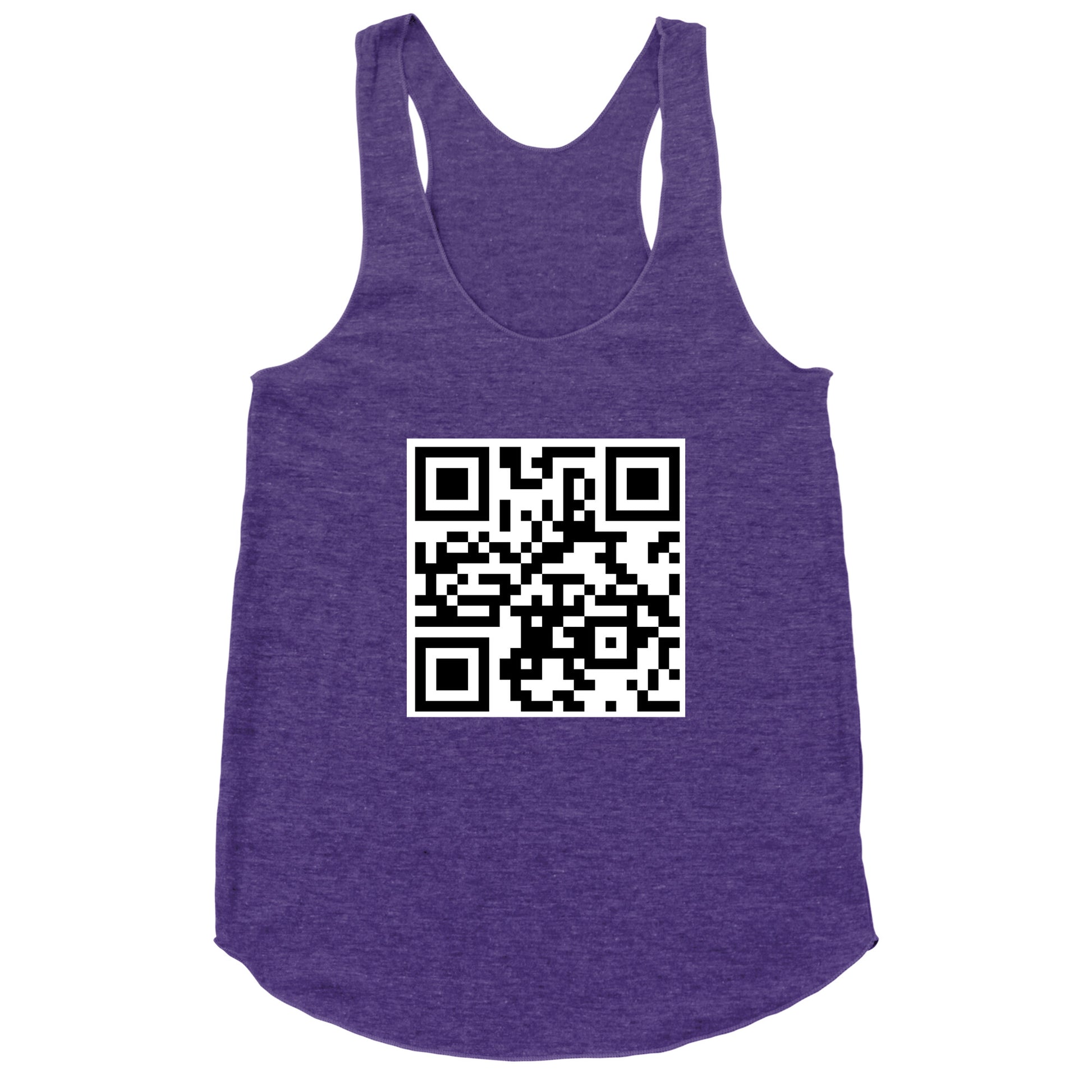 QR Code Racerback Tank