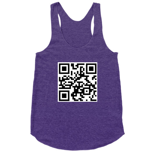 QR Code Racerback Tank