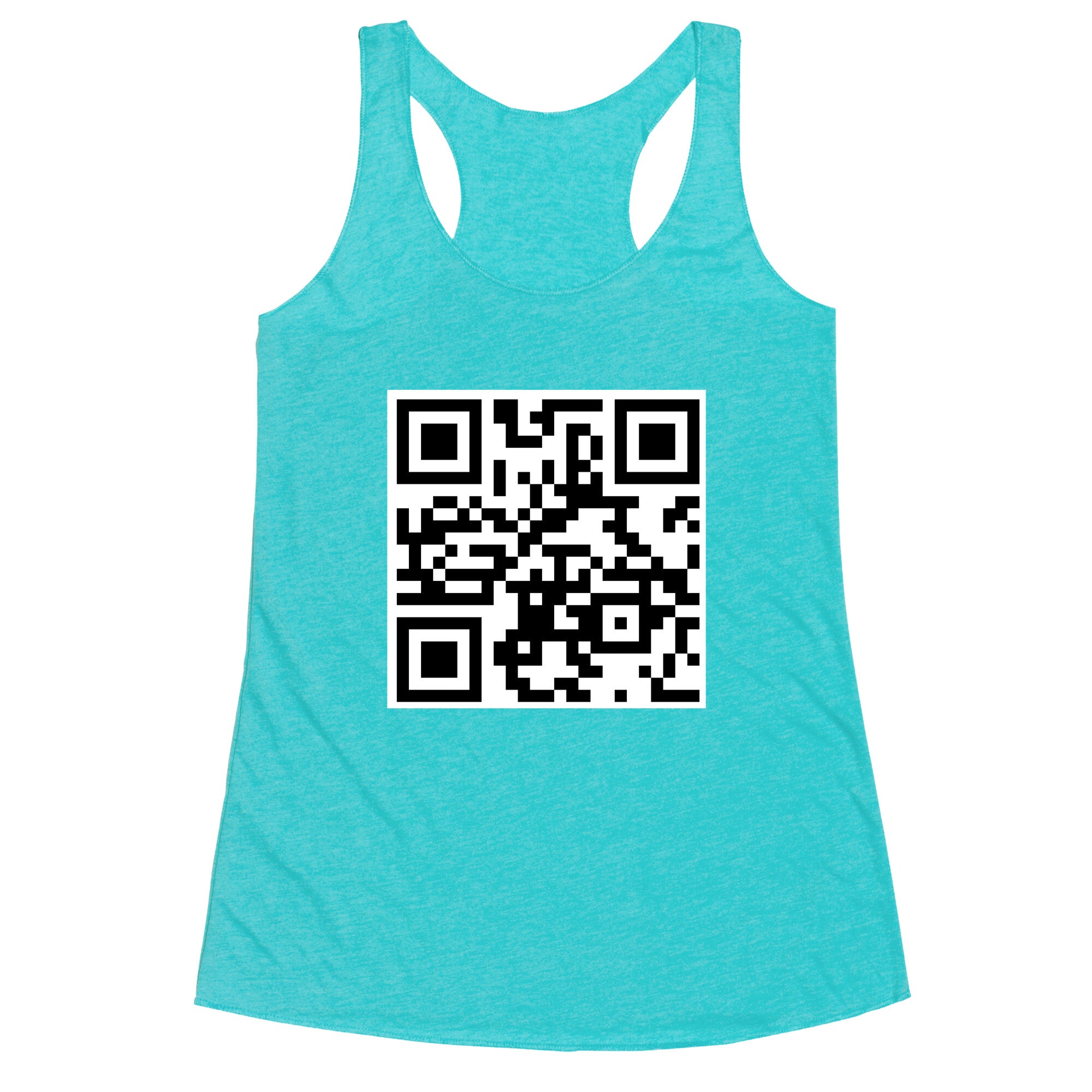 QR Code Racerback Tank
