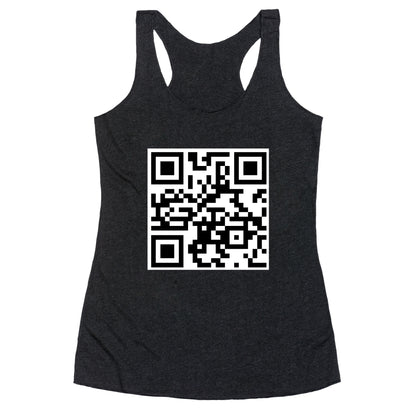 QR Code Racerback Tank