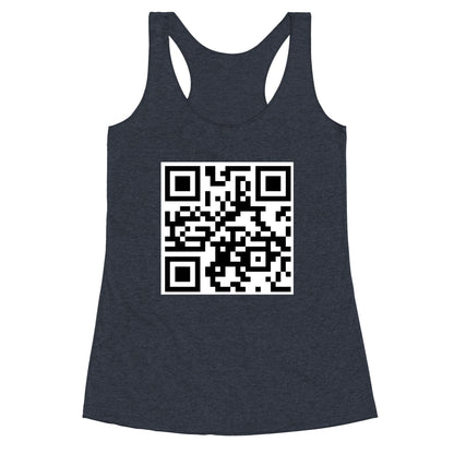 QR Code Racerback Tank