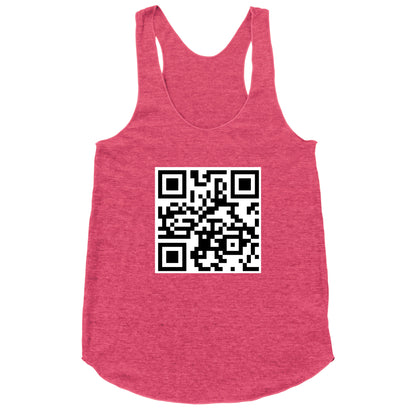 QR Code Racerback Tank