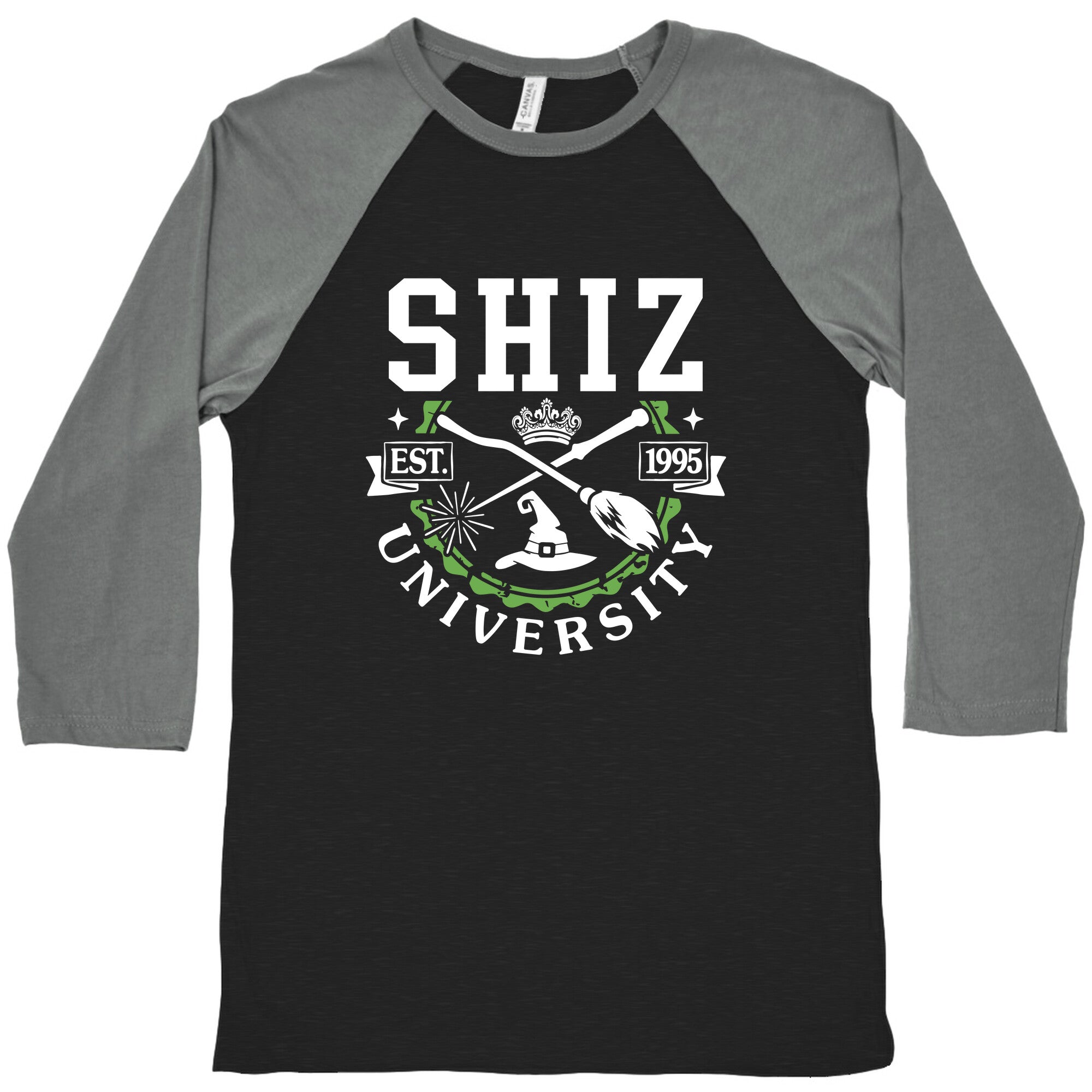 Shiz University Baseball Tee
