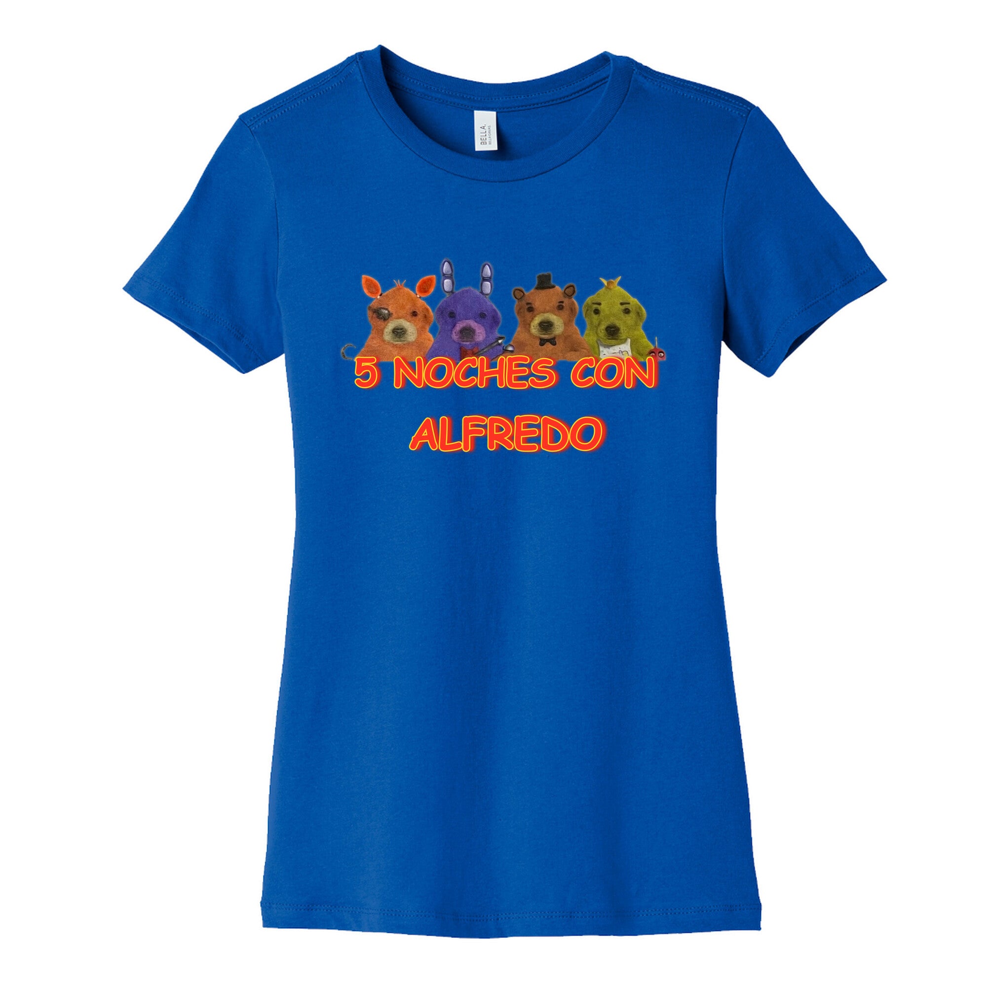 5 Noches Con Alfredo Womens Cotton Tee