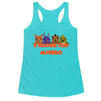 5 Noches Con Alfredo Racerback Tank