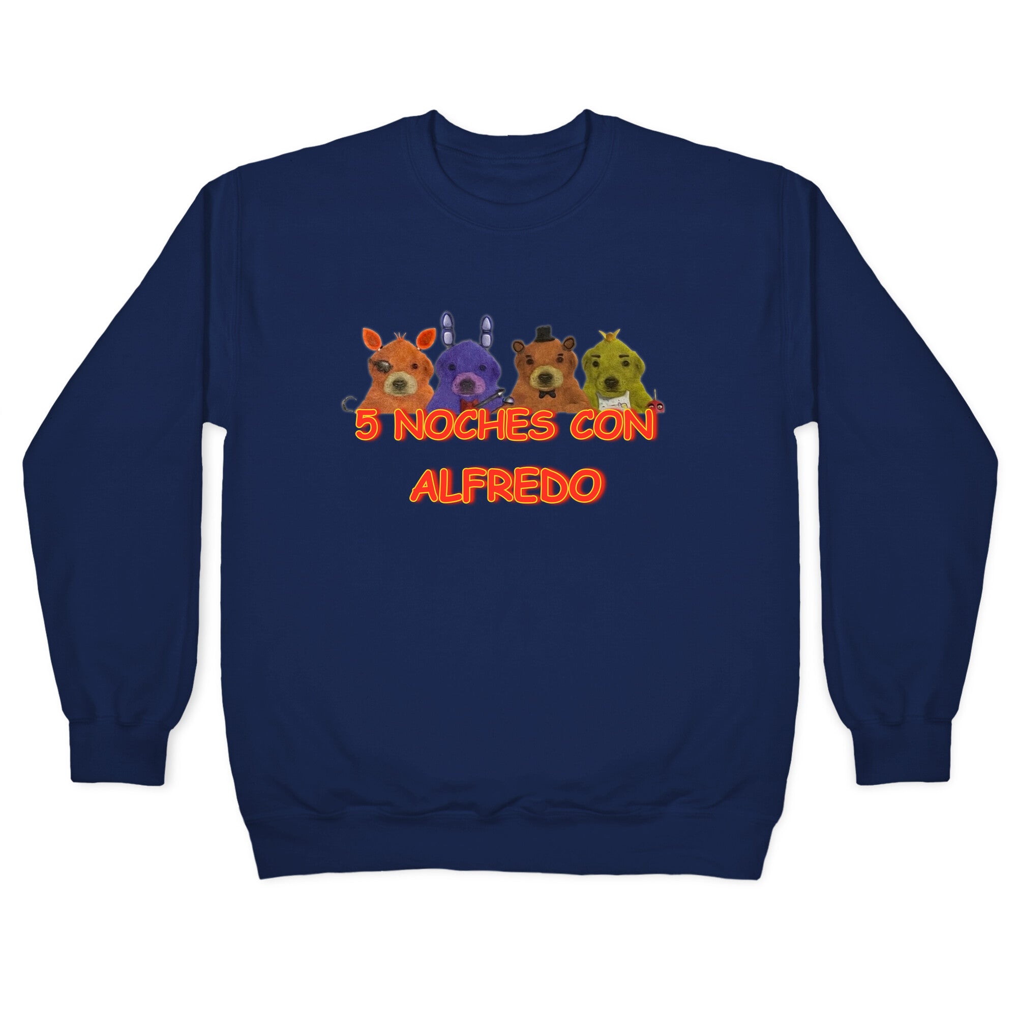 5 Noches Con Alfredo Crewneck Sweatshirt