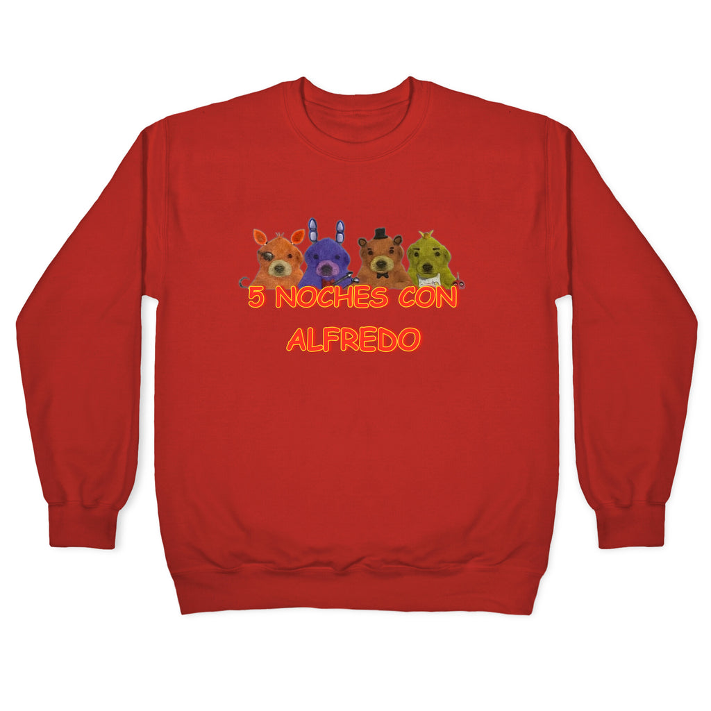5 Noches Con Alfredo Crewneck Sweatshirt