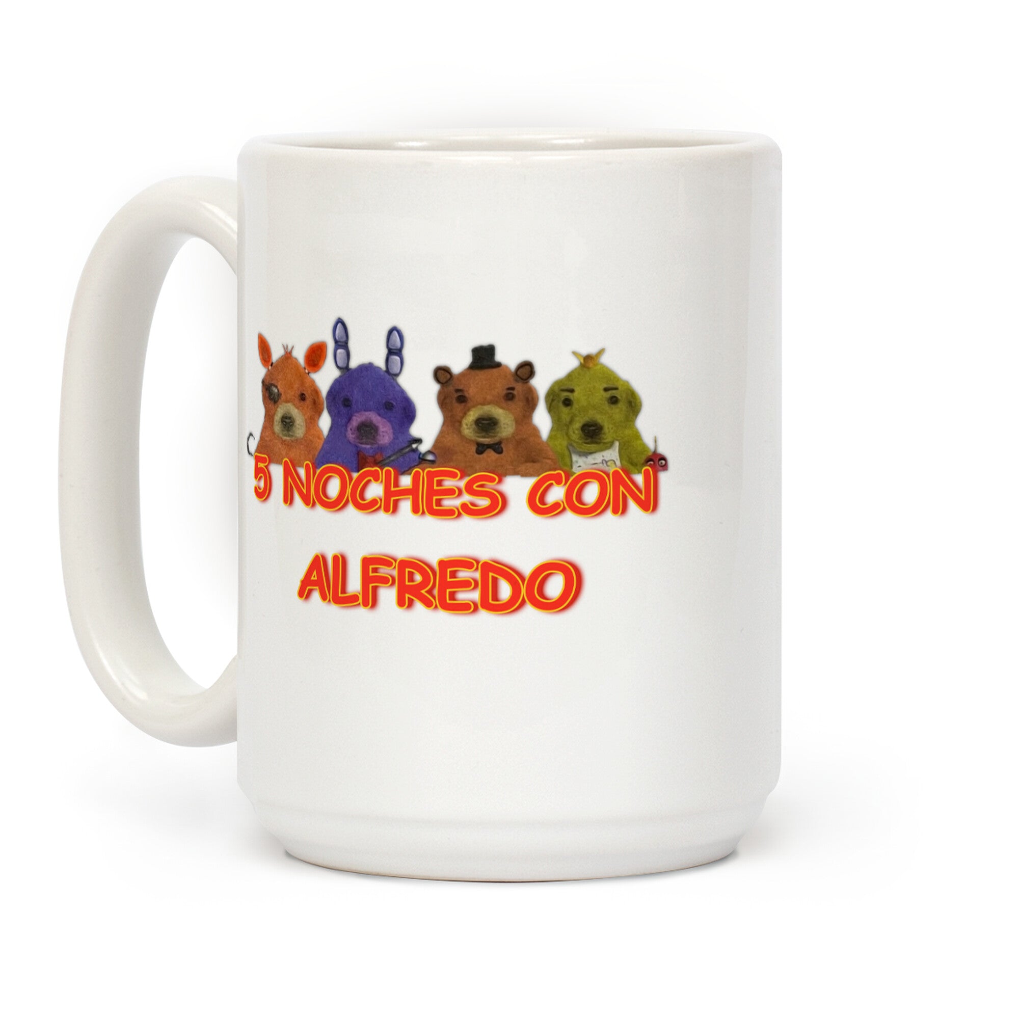 5 Noches Con Alfredo Coffee Mug
