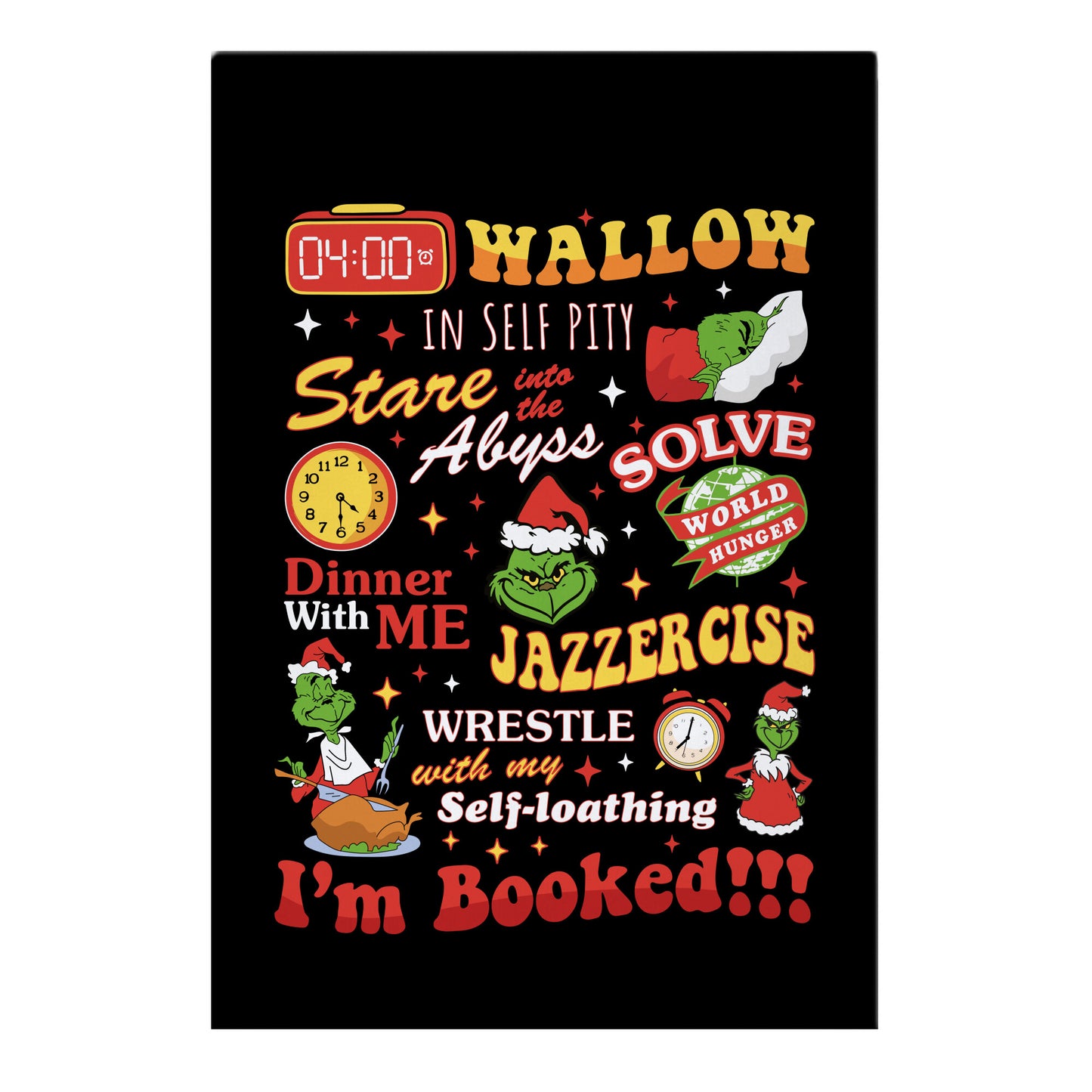 Grinch Im Booked Garden Flag
