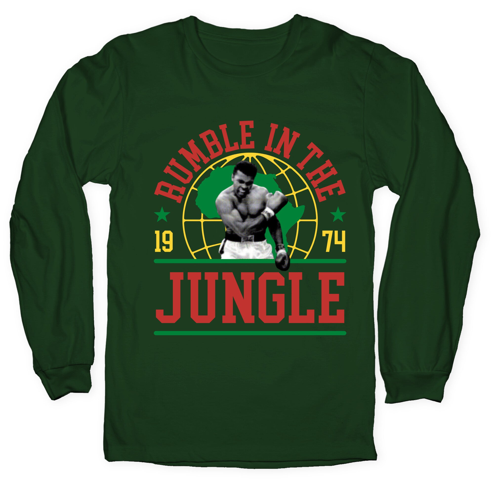 Rumble in the Jungle Longsleeve Tee