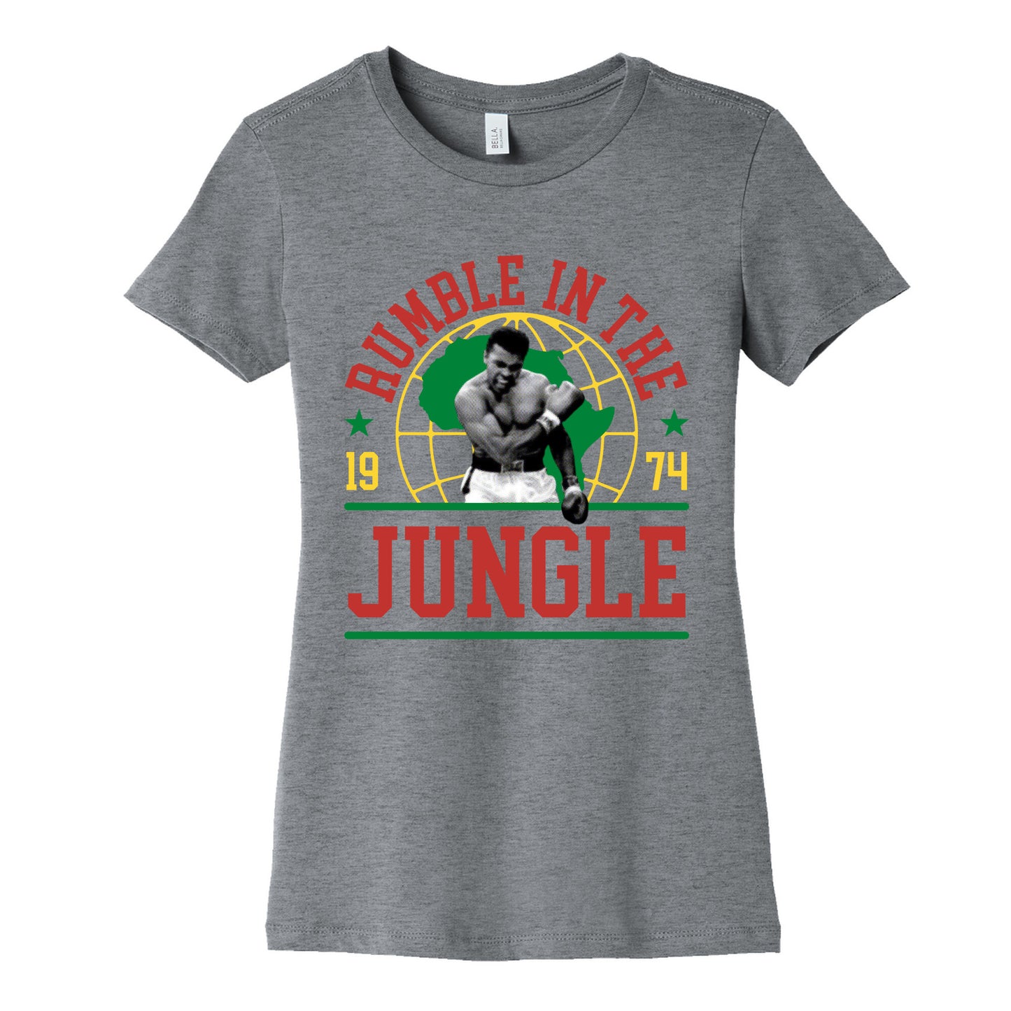 Rumble in the Jungle Womens Cotton Tee