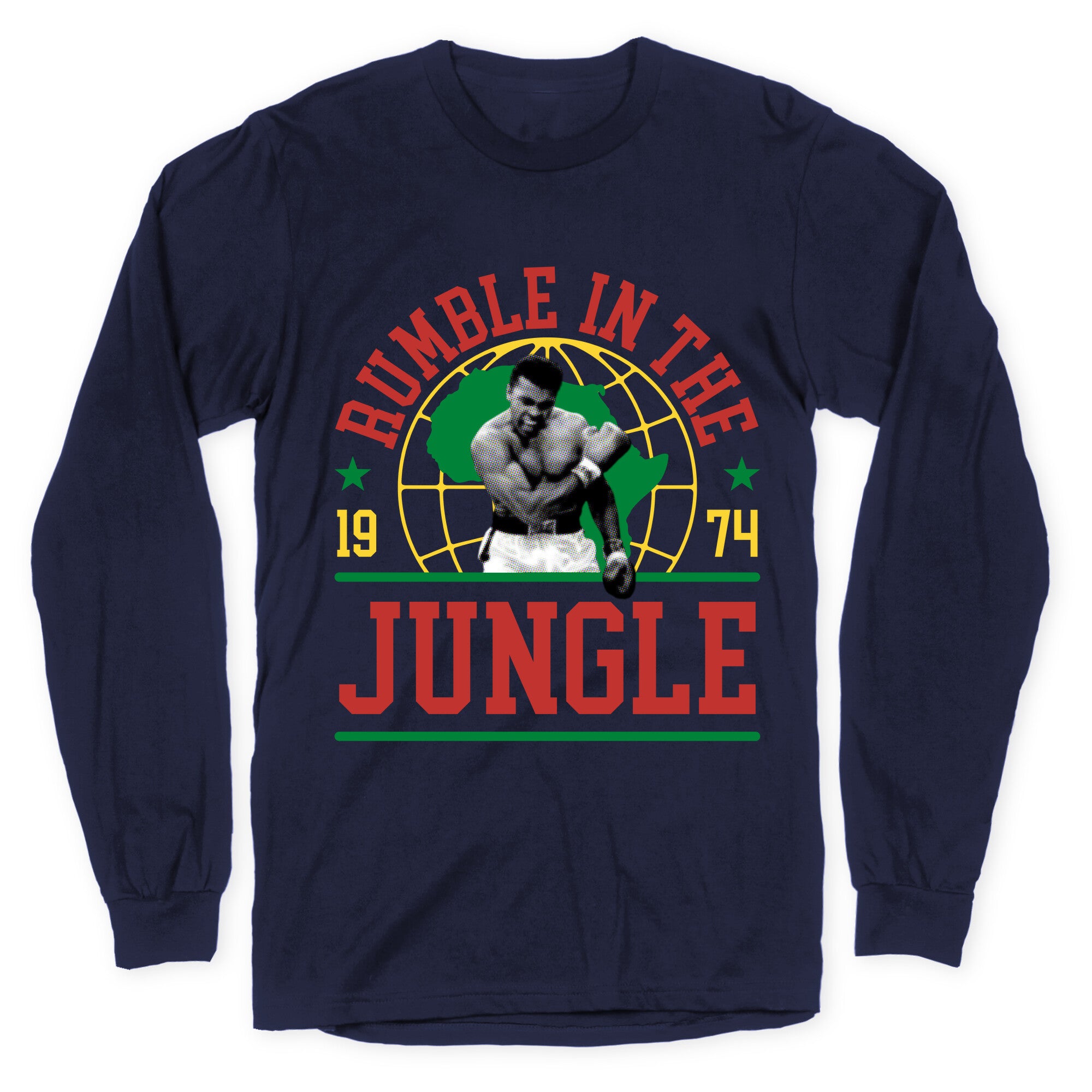 Rumble in the Jungle Longsleeve Tee