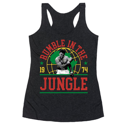 Rumble in the Jungle Racerback Tank