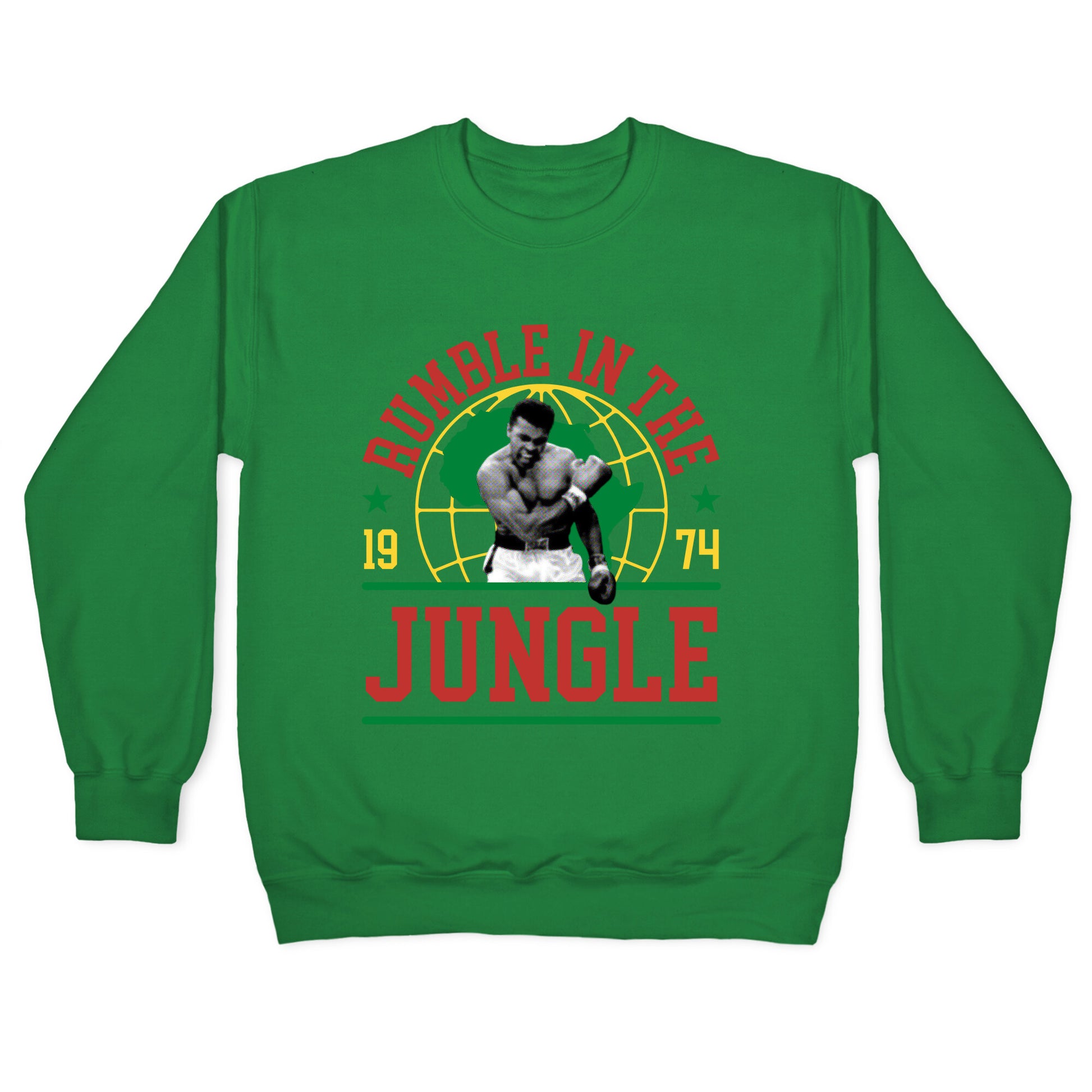 Rumble in the Jungle Crewneck Sweatshirt