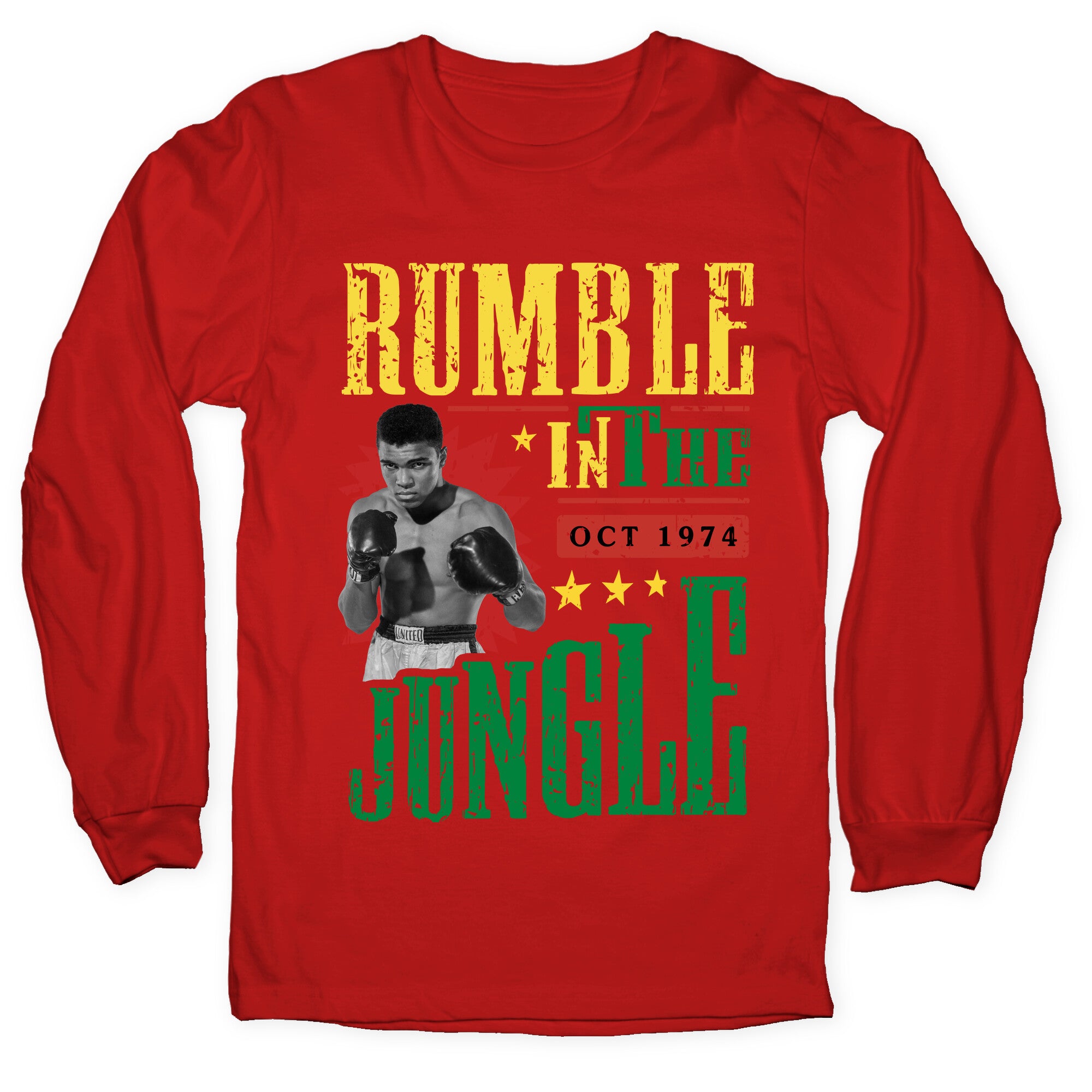 Rumble in the Jungle Longsleeve Tee