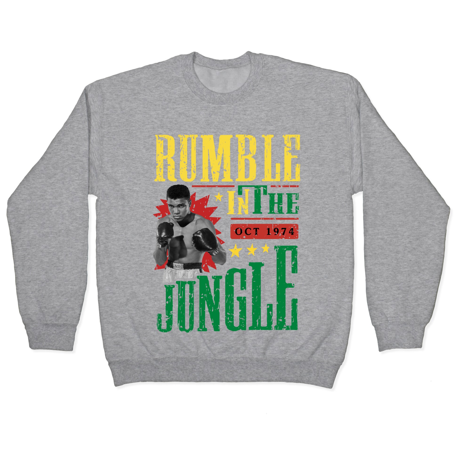 Rumble in the Jungle Crewneck Sweatshirt