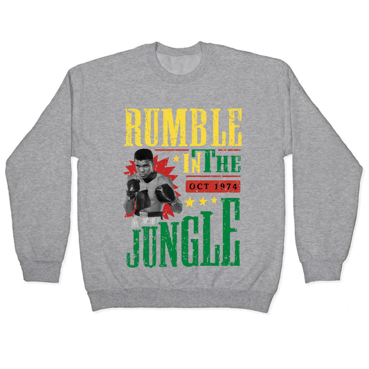 Rumble in the Jungle Crewneck Sweatshirt