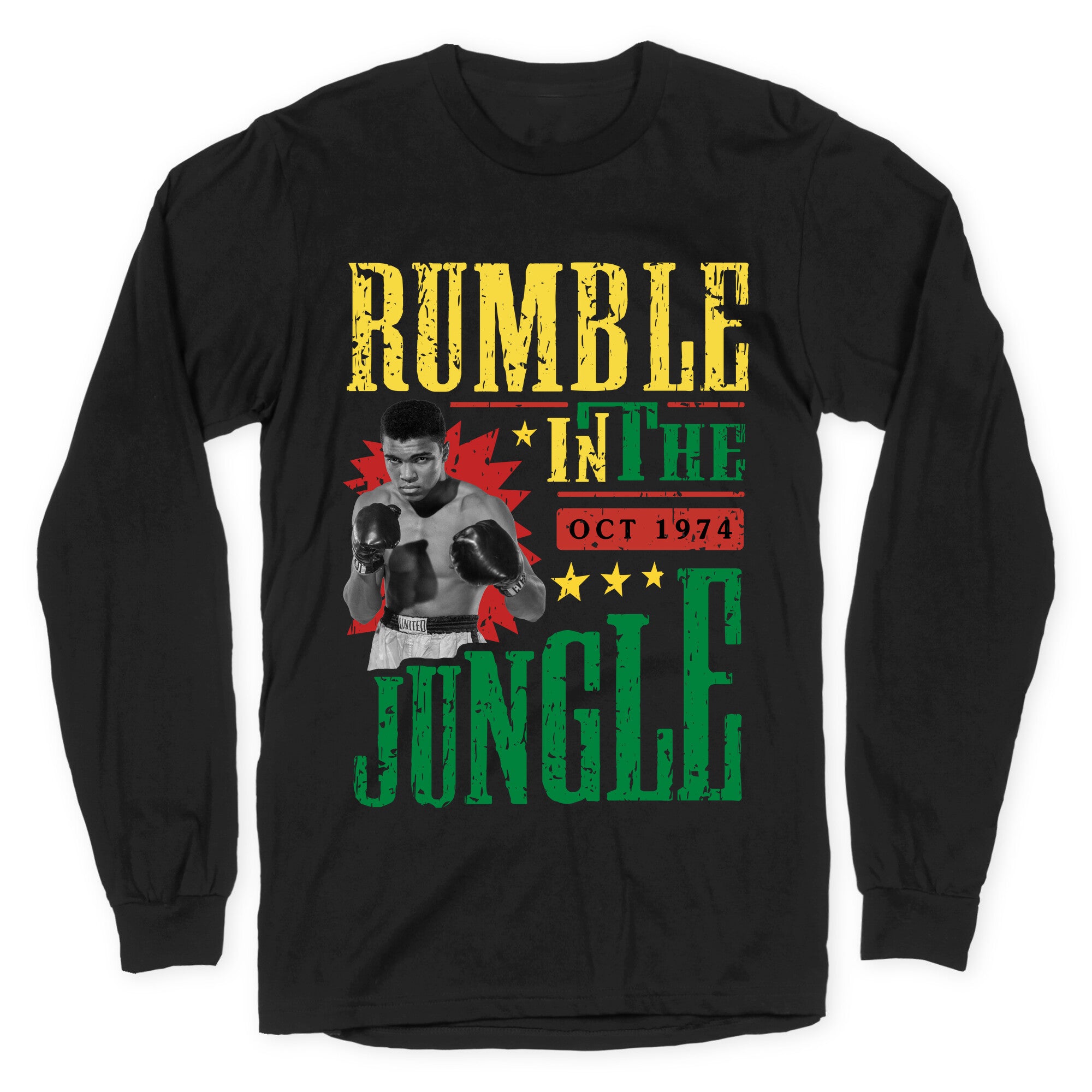 Rumble in the Jungle Longsleeve Tee