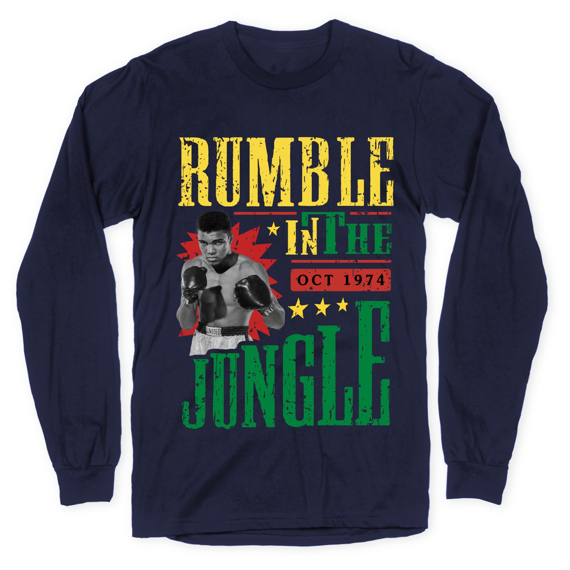 Rumble in the Jungle Longsleeve Tee