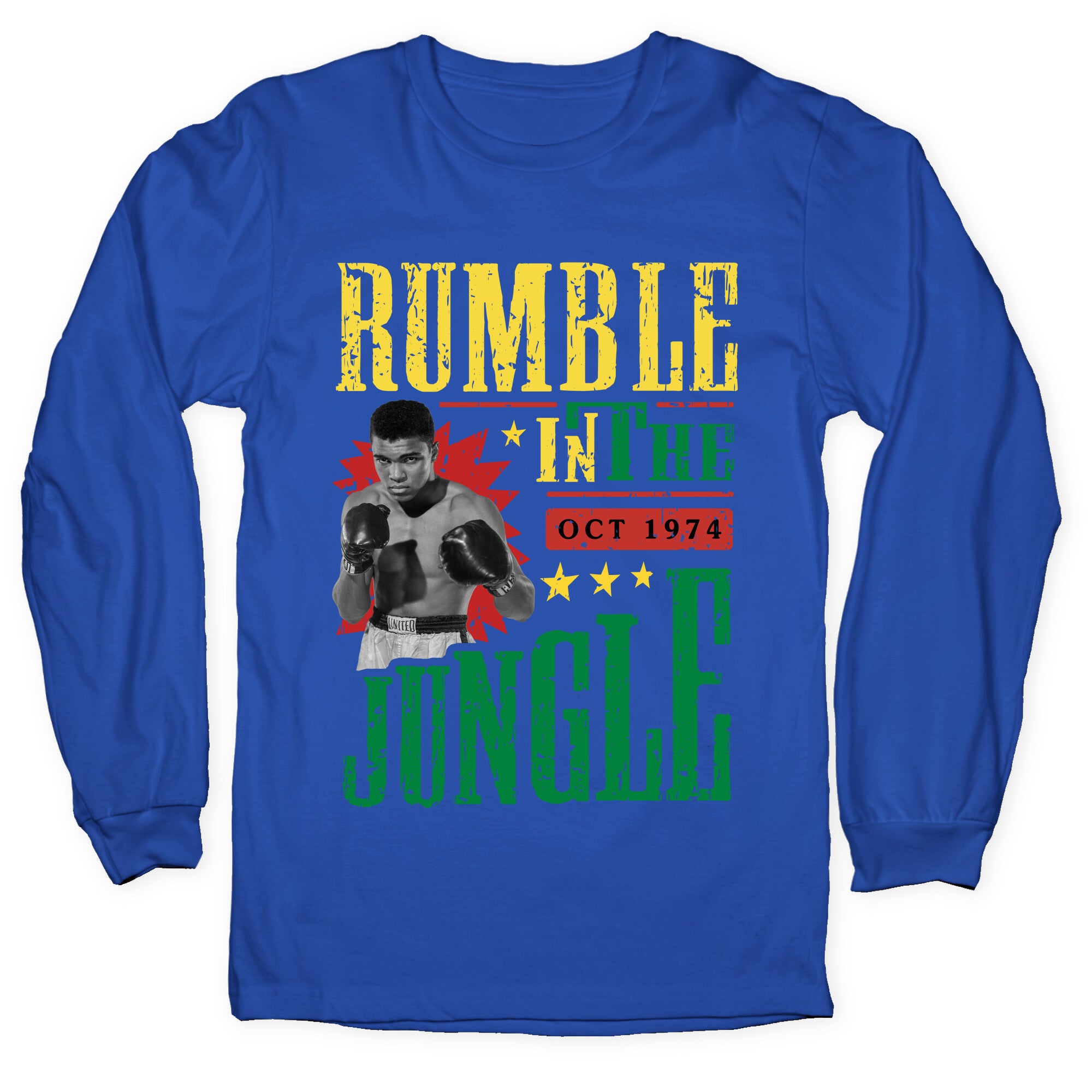 Rumble in the Jungle Longsleeve Tee