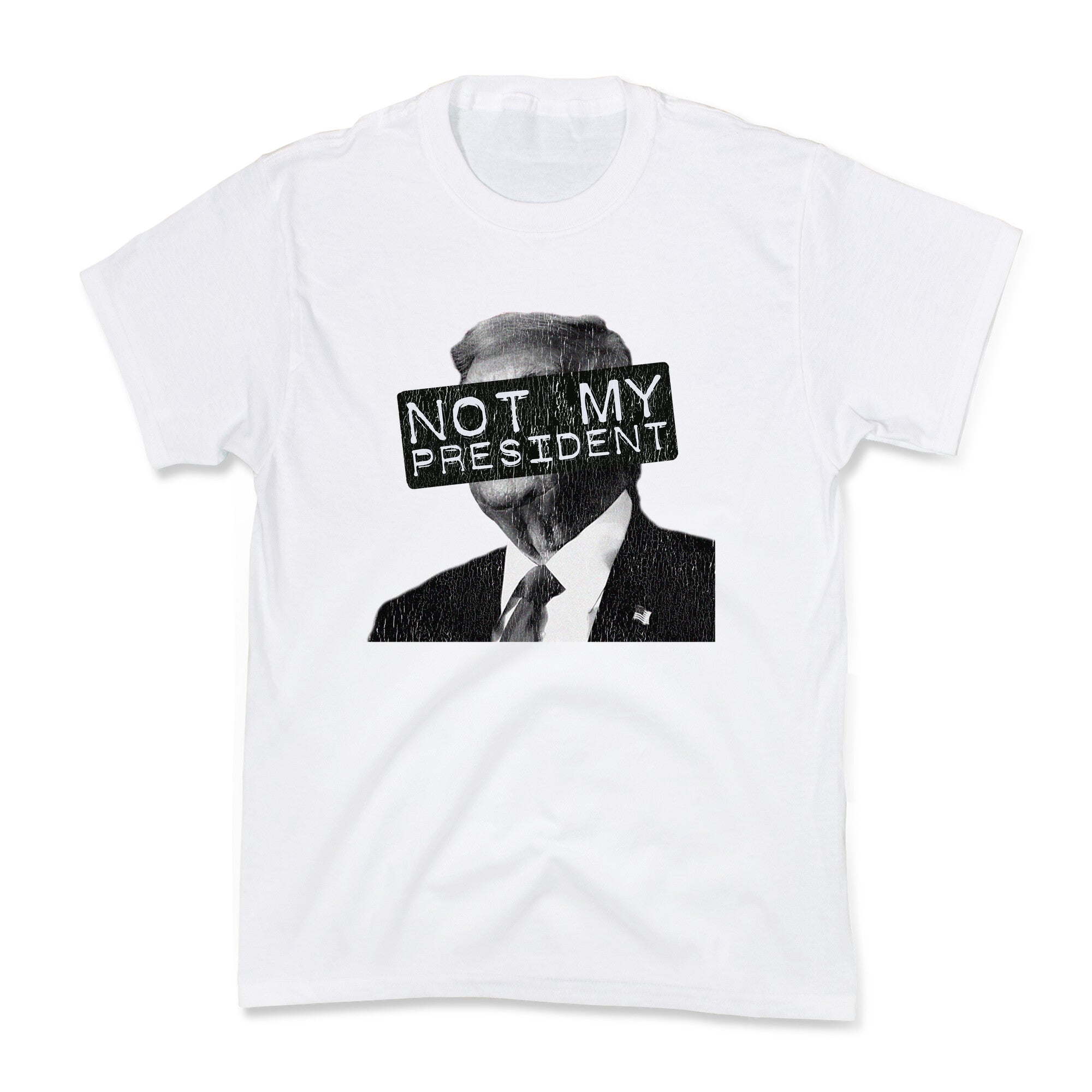 Not My President Kids Tee