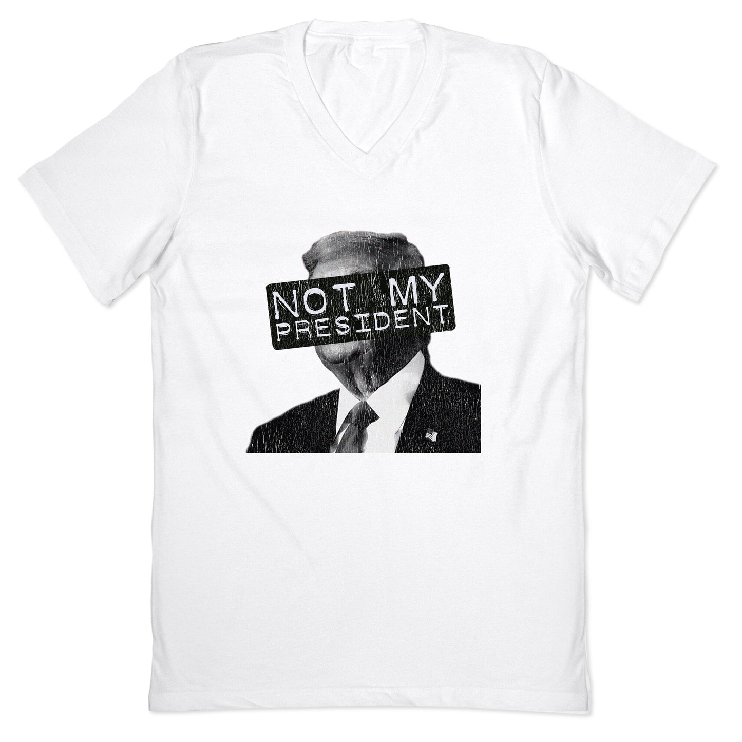 Not My President V-Neck