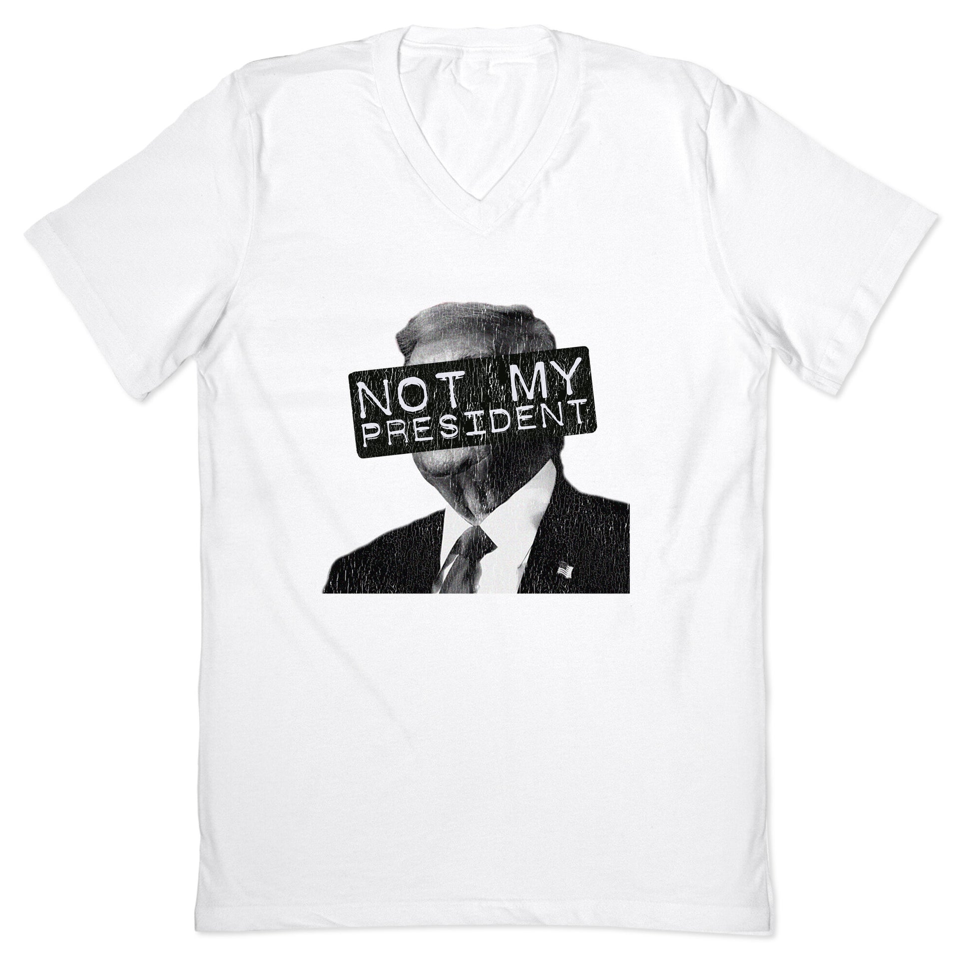 Not My President V-Neck