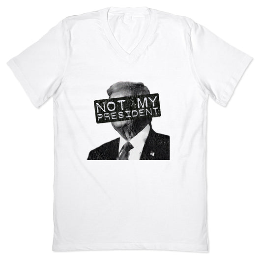 Not My President V-Neck