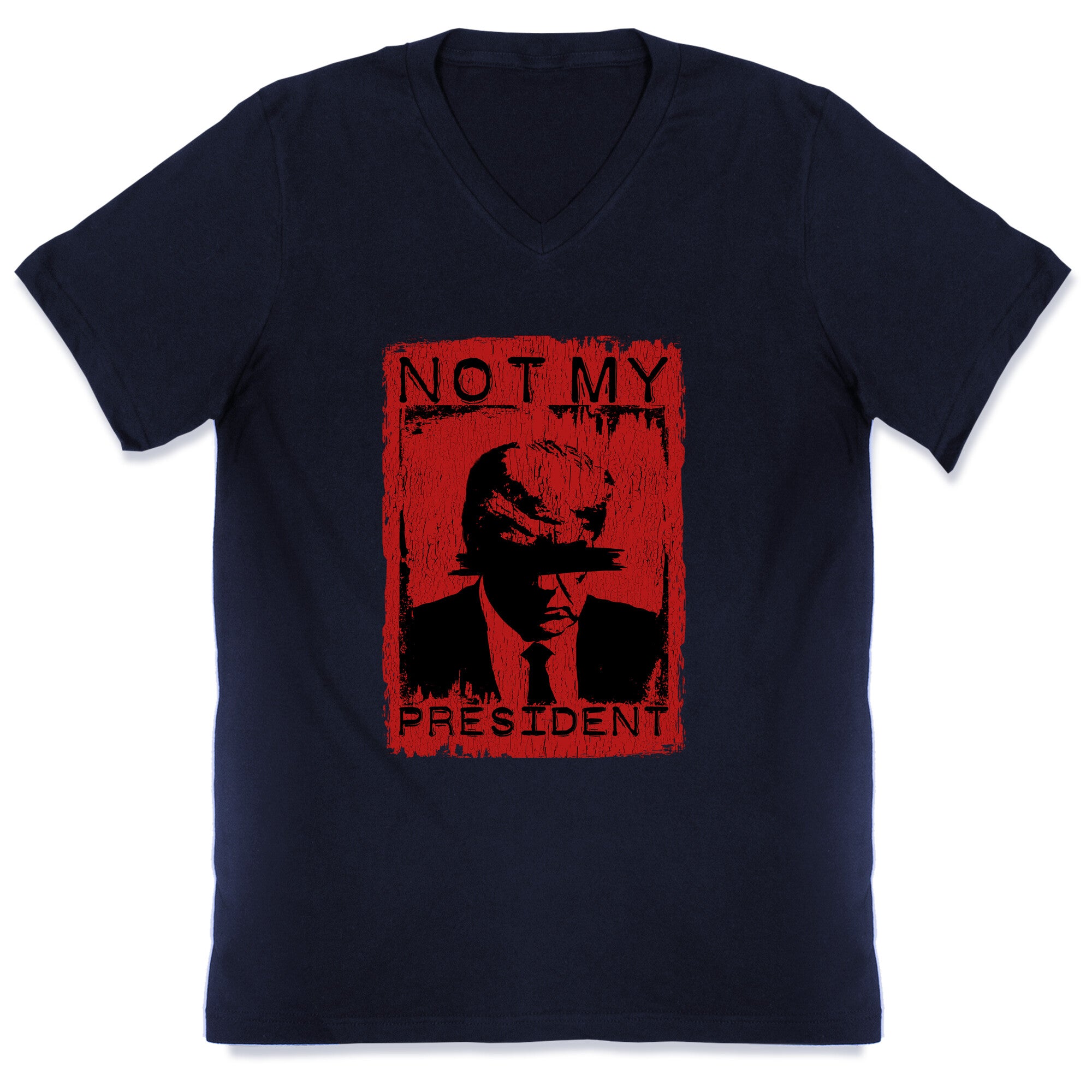Not My President V-Neck