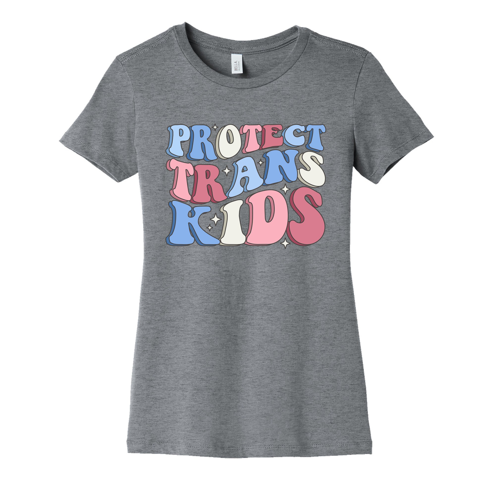 Protect Trans Kids Womens Cotton Tee