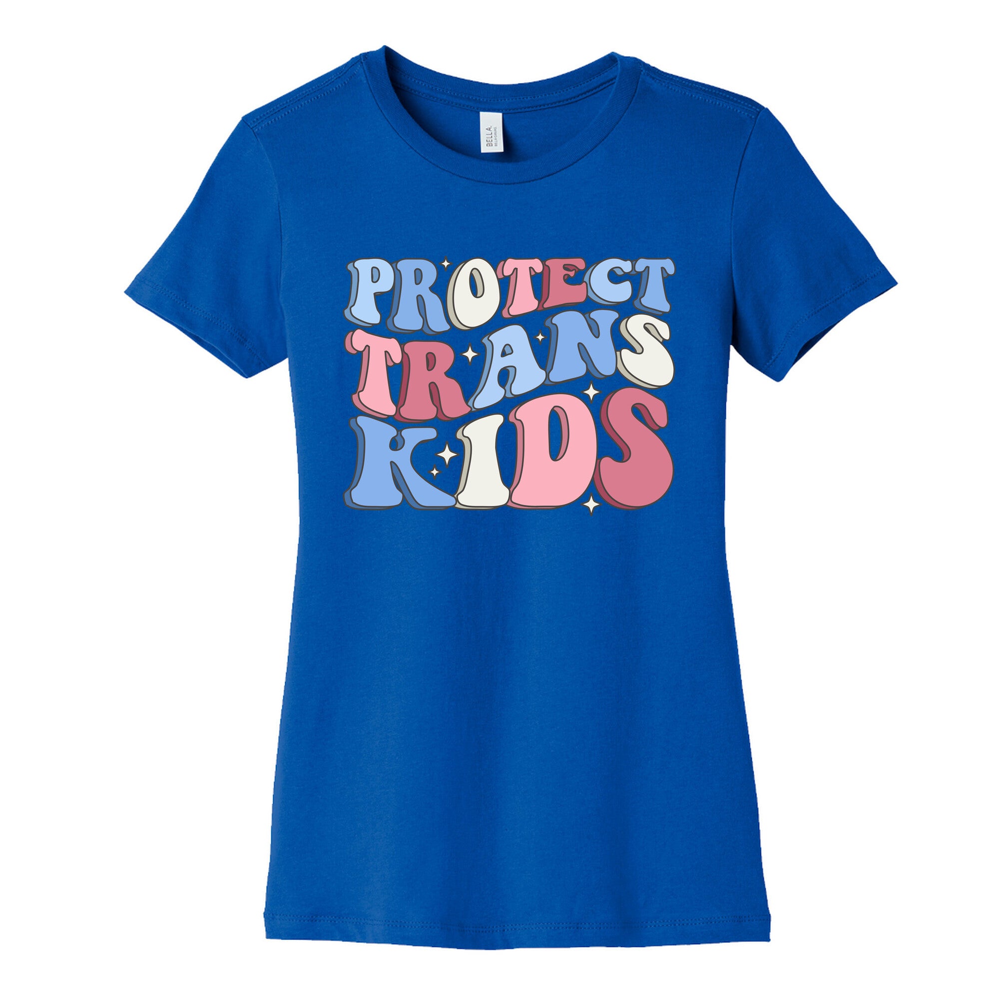 Protect Trans Kids Womens Cotton Tee