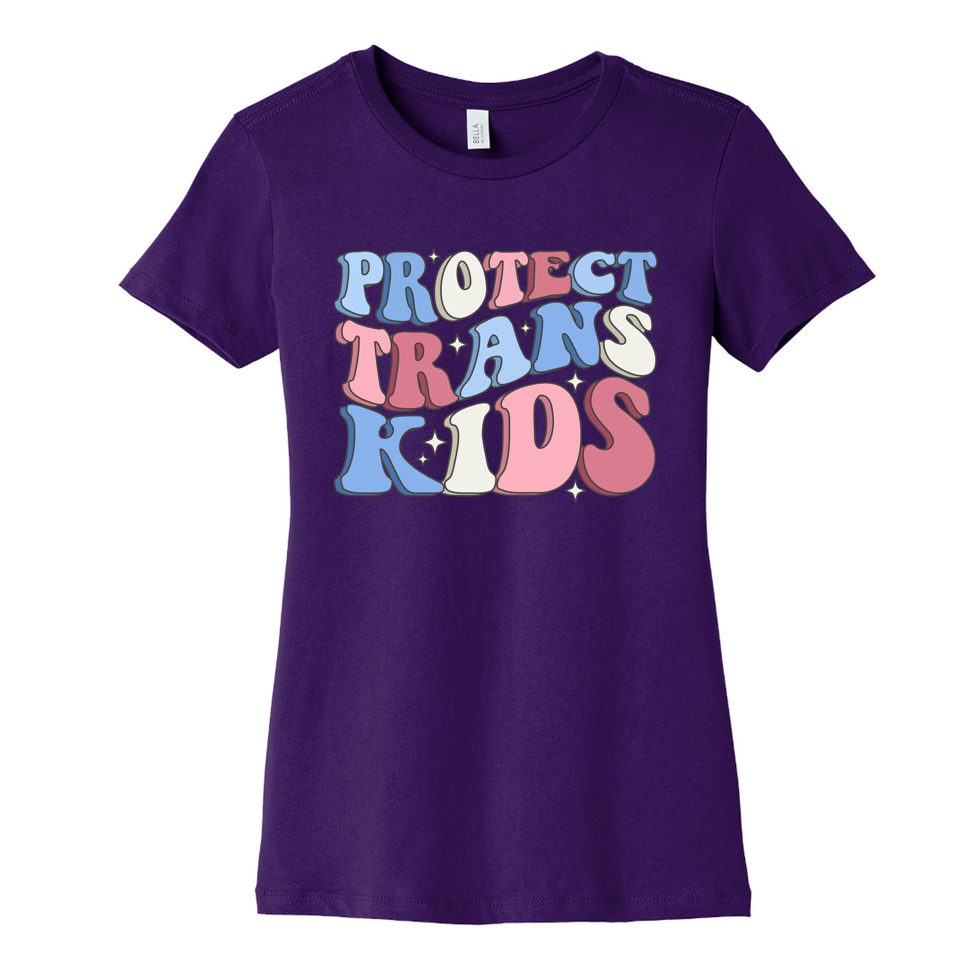 Protect Trans Kids Womens Cotton Tee