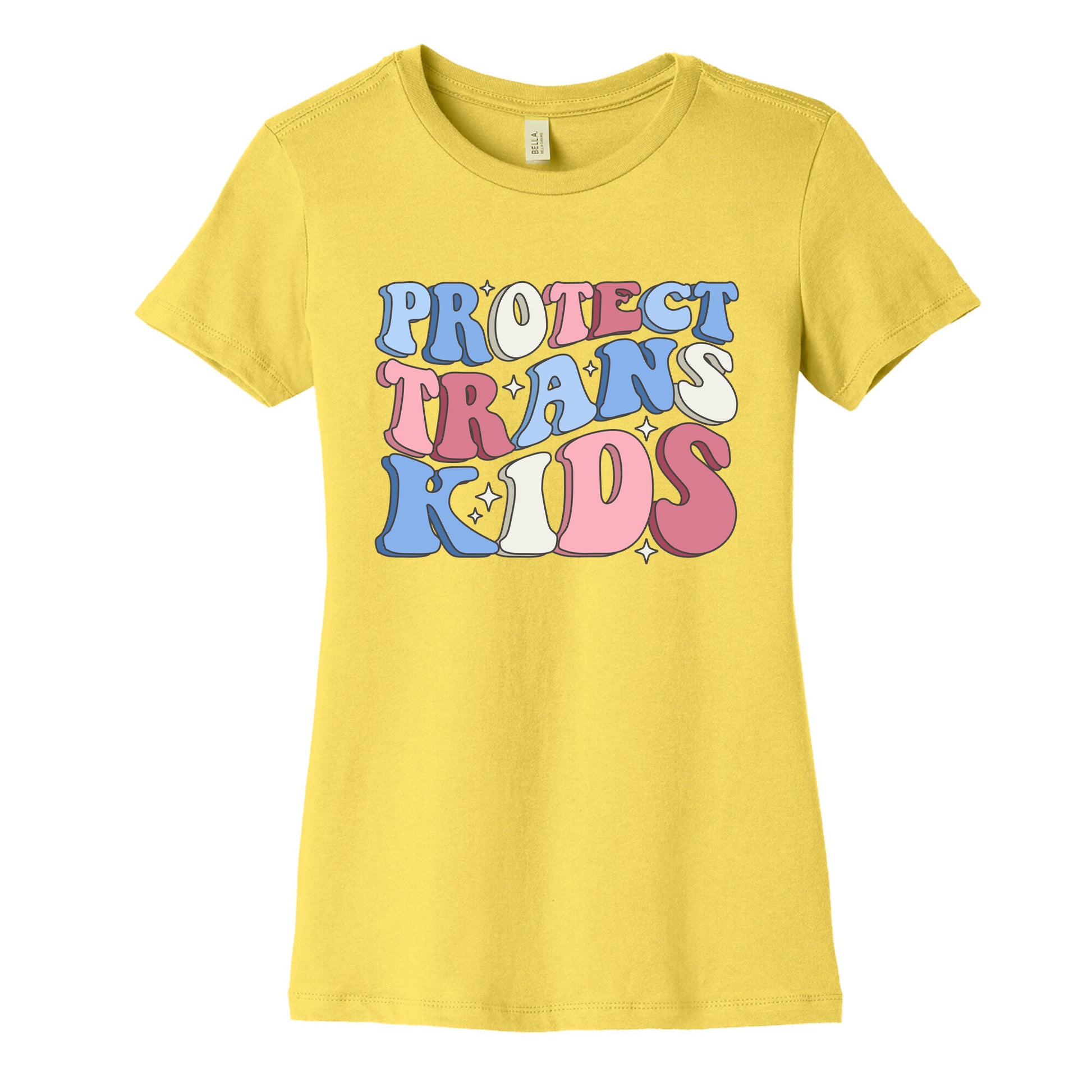 Protect Trans Kids Womens Cotton Tee