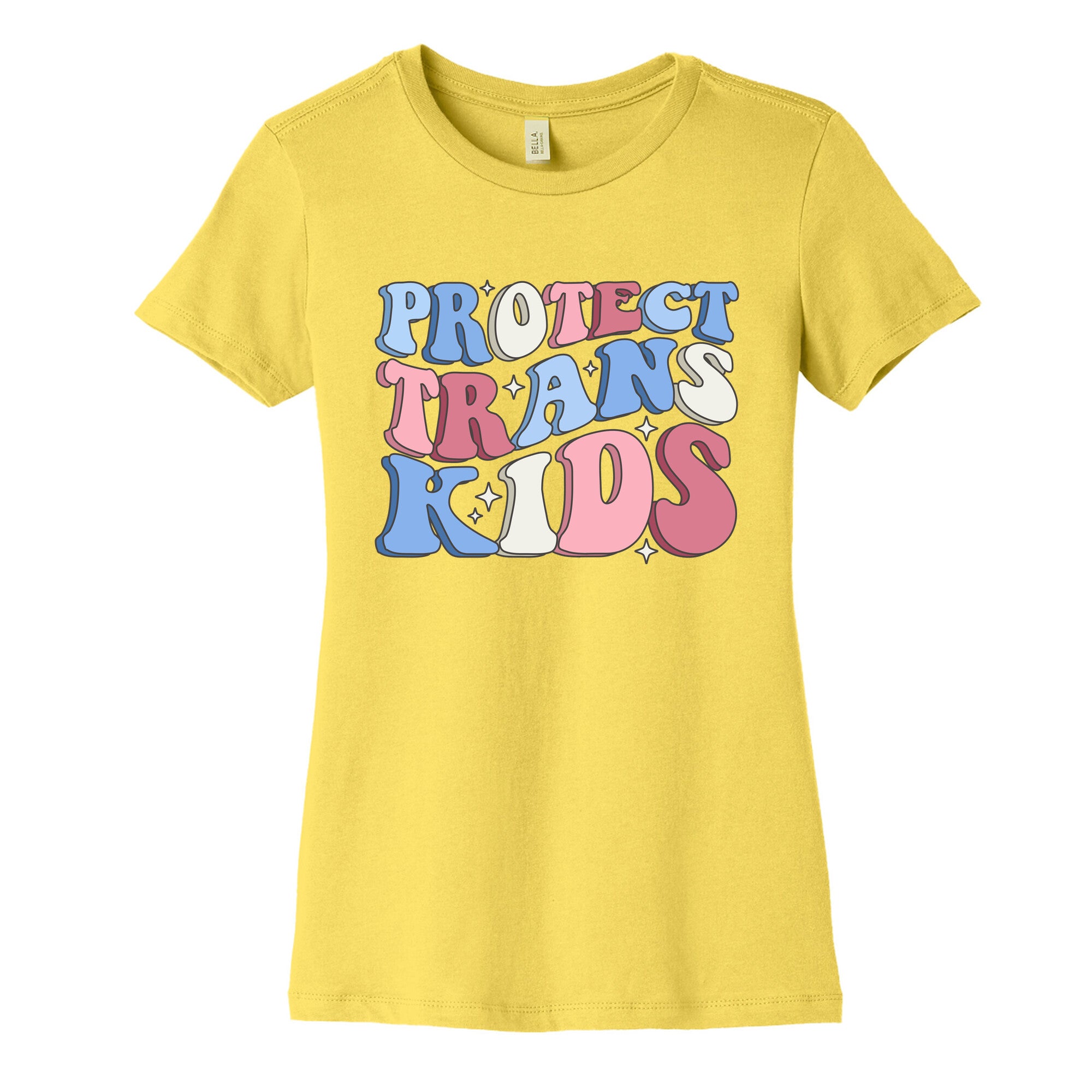 Protect Trans Kids Womens Cotton Tee